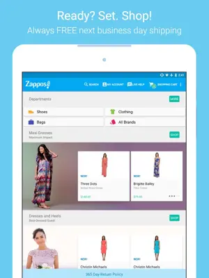 Zappos android App screenshot 3